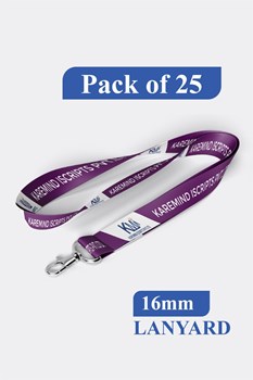 16mm lanyard pack of 25